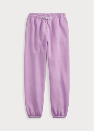 Pantaloni de atletism din lână pentru femei Ralph Lauren violet