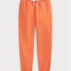 Pantaloni de atletism din lână Ralph Lauren portocalii pentru femei Pantaloni de atletism din lână Ralph Lauren portocalii pentru femei