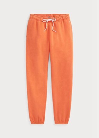 Pantaloni de atletism din lână Ralph Lauren portocalii pentru femei