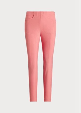 Pantaloni de atletism Golf Stretch Ralph Lauren pentru femei roz