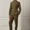 Pantaloni de costum Ralph Lauren Gregory pentru bărbați Olive