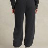 Pantaloni de damă din cașmir Ralph Lauren gri închis