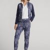 Pantaloni de jogging cu imprimeu bandană Ralph Lauren pentru femei bleumarin Pantaloni de jogging cu imprimeu bandană Ralph Lauren pentru femei bleumarin