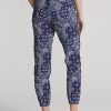 Pantaloni de jogging cu imprimeu bandană Ralph Lauren pentru femei bleumarin Pantaloni de jogging cu imprimeu bandană Ralph Lauren pentru femei bleumarin