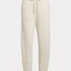 Pantaloni de pulover din lână și cașmir din tricot cu coaste Ralph Lauren pentru damă Pantaloni de pulover din lână și cașmir din tricot cu coaste Ralph Lauren pentru damă
