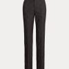 Pantaloni de smoking jacquard de damă Ralph Lauren Alaina negri