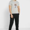 Pantaloni de sport cu șnur Ralph Lauren negri pentru bărbați Pantaloni de sport cu șnur Ralph Lauren negri pentru bărbați