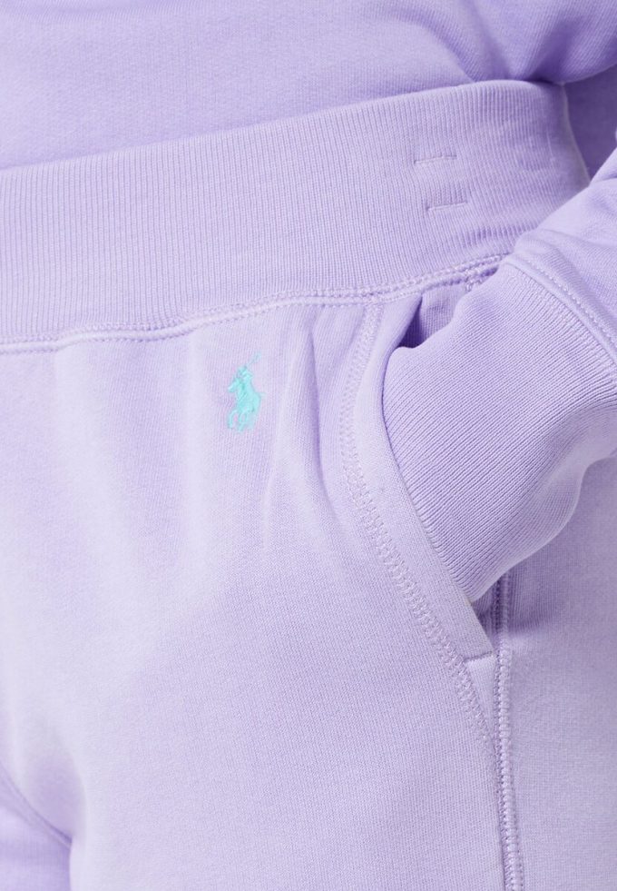 Pantaloni de sport cu picioare largi Ralph Lauren pentru femei violet Pantaloni de sport cu picioare largi Ralph Lauren pentru femei violet