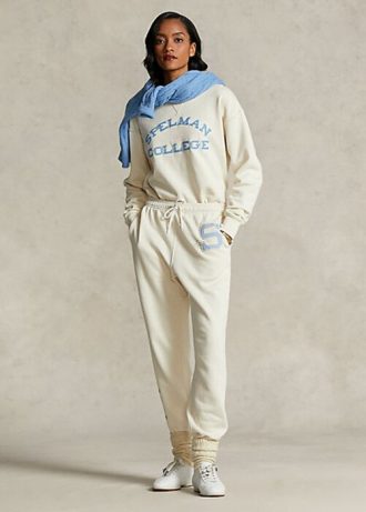 Pantaloni de sport din lână Ralph Lauren The Spelman Collection pentru damă