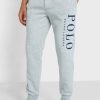 Pantaloni de sport gri pentru bărbați cu logo Ralph Lauren Pantaloni de sport gri pentru bărbați cu logo Ralph Lauren