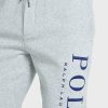 Pantaloni de sport gri pentru bărbați cu logo Ralph Lauren Pantaloni de sport gri pentru bărbați cu logo Ralph Lauren