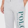 Pantaloni de sport gri pentru bărbați, cu logo-ul Ralph Lauren Pantaloni de sport gri pentru bărbați, cu logo-ul Ralph Lauren