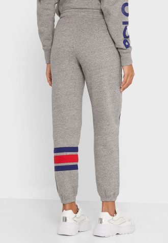 Pantaloni de sport gri pentru femei Ralph Lauren Logo Joggers