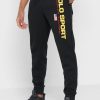 Pantaloni de sport negri pentru bărbați cu logo Ralph Lauren Pantaloni de sport negri pentru bărbați cu logo Ralph Lauren