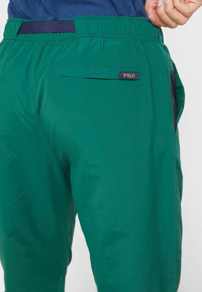 Pantaloni de sport Ralph Lauren Essential verzi pentru bărbați Pantaloni de sport Ralph Lauren Essential verzi pentru bărbați