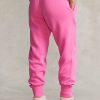 Pantaloni de sport roz pentru femei Ralph Lauren Pink Pony Fleece Pantaloni de sport roz pentru femei Ralph Lauren Pink Pony Fleece