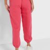 Pantaloni de trening pentru femei Ralph Lauren cu talie înaltă, glezne, roz Pantaloni de trening pentru femei Ralph Lauren cu talie înaltă, glezne, roz