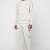 Pantaloni de trening Ralph Lauren Essential cu manșete gri pentru bărbați Pantaloni de trening Ralph Lauren Essential cu manșete gri pentru bărbați