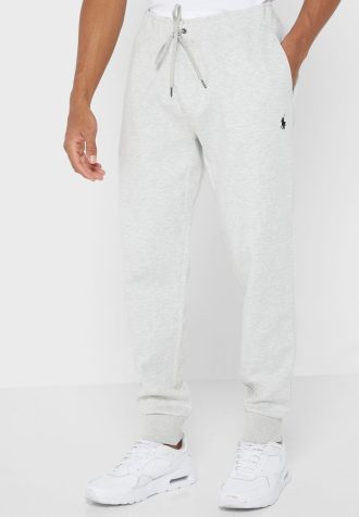 Pantaloni de trening Ralph Lauren Essential gri pentru bărbați Pantaloni de trening Ralph Lauren Essential gri pentru bărbați