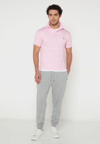 Pantaloni de trening Ralph Lauren Essential gri pentru bărbați Pantaloni de trening Ralph Lauren Essential gri pentru bărbați