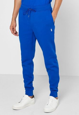 Pantaloni de trening Ralph Lauren Essential pentru bărbați albaștri Pantaloni de trening Ralph Lauren Essential pentru bărbați albaștri