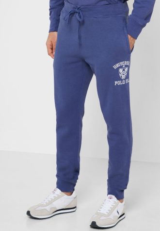 Pantaloni de trening Ralph Lauren Essential pentru bărbați, bleumarin Pantaloni de trening Ralph Lauren Essential pentru bărbați, bleumarin