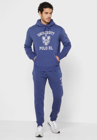 Pantaloni de trening Ralph Lauren Essential pentru bărbați, bleumarin Pantaloni de trening Ralph Lauren Essential pentru bărbați, bleumarin