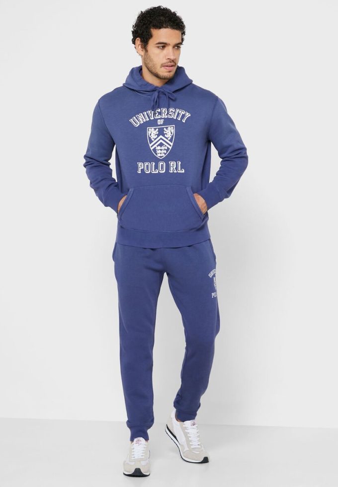 Pantaloni de trening Ralph Lauren Essential pentru bărbați, bleumarin Pantaloni de trening Ralph Lauren Essential pentru bărbați, bleumarin