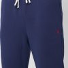 Pantaloni de trening Ralph Lauren Essential pentru bărbați bleumarin Pantaloni de trening Ralph Lauren Essential pentru bărbați bleumarin