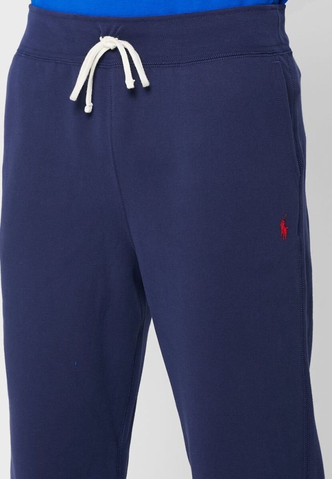 Pantaloni de trening Ralph Lauren Essential pentru bărbați bleumarin Pantaloni de trening Ralph Lauren Essential pentru bărbați bleumarin