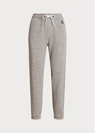 Pantaloni gri pentru atletism din lână Ralph Lauren pentru femei Pantaloni gri pentru atletism din lână Ralph Lauren pentru femei