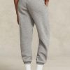 Pantaloni gri pentru atletism din lână Ralph Lauren pentru femei Pantaloni gri pentru atletism din lână Ralph Lauren pentru femei