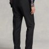 Pantaloni gri pentru bărbați Ralph Lauren slim fit din lână Pantaloni gri pentru bărbați Ralph Lauren slim fit din lână