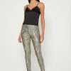Pantaloni gri Ralph Lauren din jerseu pentru femei