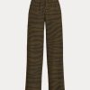 Pantaloni largi din crepon cu imprimeu zebră Ralph Lauren pentru femei Olive Pantaloni largi din crepon cu imprimeu zebră Ralph Lauren pentru femei Olive