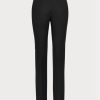 Pantaloni negri din lână virgină Ralph Lauren Simone de damă
