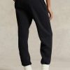 Pantaloni negri pentru atletism din lână Ralph Lauren pentru femei Pantaloni negri pentru atletism din lână Ralph Lauren pentru femei