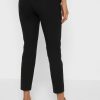 Pantaloni negri pentru femei Ralph Lauren cu talie înaltă Pantaloni negri pentru femei Ralph Lauren cu talie înaltă