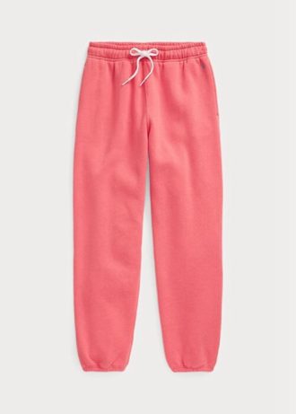 Pantaloni roz pentru atletism din lână Ralph Lauren pentru femei
