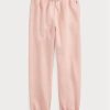 Pantaloni roz pentru atletism din lână Ralph Lauren pentru femei Pantaloni roz pentru atletism din lână Ralph Lauren pentru femei