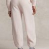 Pantaloni roz pentru femei Ralph Lauren din cașmir