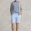 Pantaloni scurți albaștri Ralph Lauren Terry cu șnur pentru bărbați Pantaloni scurți albaștri Ralph Lauren Terry cu șnur pentru bărbați