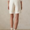 Pantaloni scurți albi din mătase dude Ralph Lauren Francine de damă Pantaloni scurți albi din mătase dude Ralph Lauren Francine de damă