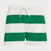 Pantaloni scurți atletic cu șnur Ralph Lauren albi pentru femei Pantaloni scurți atletic cu șnur Ralph Lauren albi pentru femei