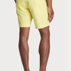 Pantaloni scurți chino pentru bărbați, galbeni, stretch drepte, Ralph Lauren Pantaloni scurți chino pentru bărbați, galbeni, stretch drepte, Ralph Lauren