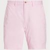 Pantaloni scurți chino pentru bărbați, rozi, stretch, cu ajustare dreaptă, Ralph Lauren Pantaloni scurți chino pentru bărbați, rozi, stretch, cu ajustare dreaptă, Ralph Lauren