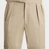 Pantaloni scurți chino stretch croiți Ralph Lauren pentru bărbați kaki Pantaloni scurți chino stretch croiți Ralph Lauren pentru bărbați kaki