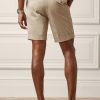 Pantaloni scurți chino stretch croiți Ralph Lauren pentru bărbați kaki Pantaloni scurți chino stretch croiți Ralph Lauren pentru bărbați kaki