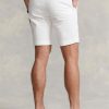 Pantaloni scurți chino stretch slim fit Ralph Lauren albi pentru bărbați