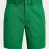 Pantaloni scurți chino, verzi, pentru bărbați, Ralph Lauren, Stretch Straight Fit Pantaloni scurți chino, verzi, pentru bărbați, Ralph Lauren, Stretch Straight Fit